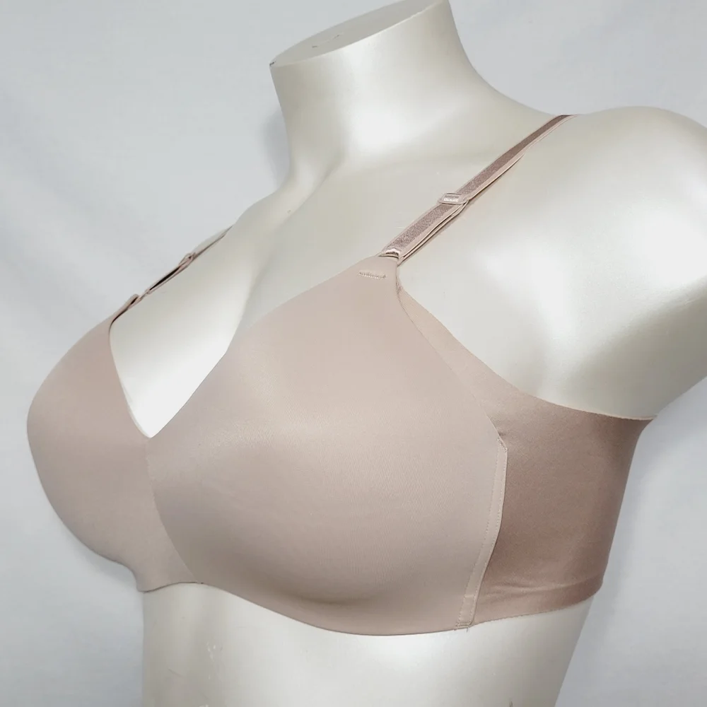 40C Warner's 1056 RM0561T No Side Effects Wire Free Bra‎ Nude